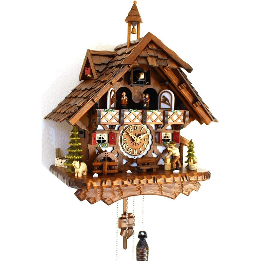 Đồng hồ treo tường Cuckoo Quartz clockvilla hettich-uhren 4491 QMT