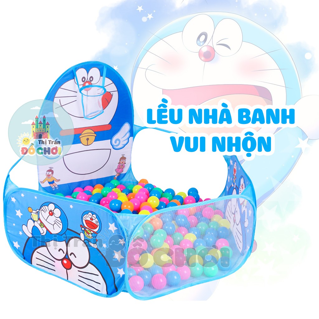 Nhà banh lều , quây bóng mẫu các nhân vật hoạt hình đáng yêu cho bé (không kèm banh)