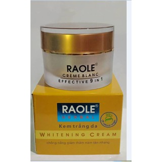Kem dưỡng trắng da Raole 12g