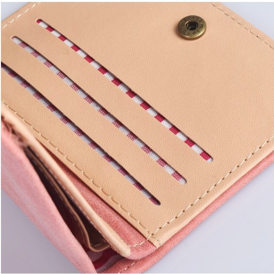 Ví nữ in hình hoạt hình đáng yêu