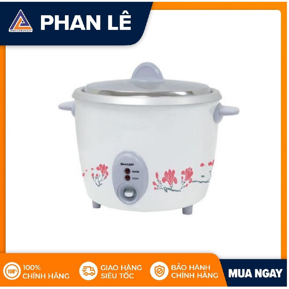 [Mã ELHADEV giảm 4% đơn 300K] Nồi cơm điện nắp rời Sharp KSH-D06V (màu ngẫu nhiên)