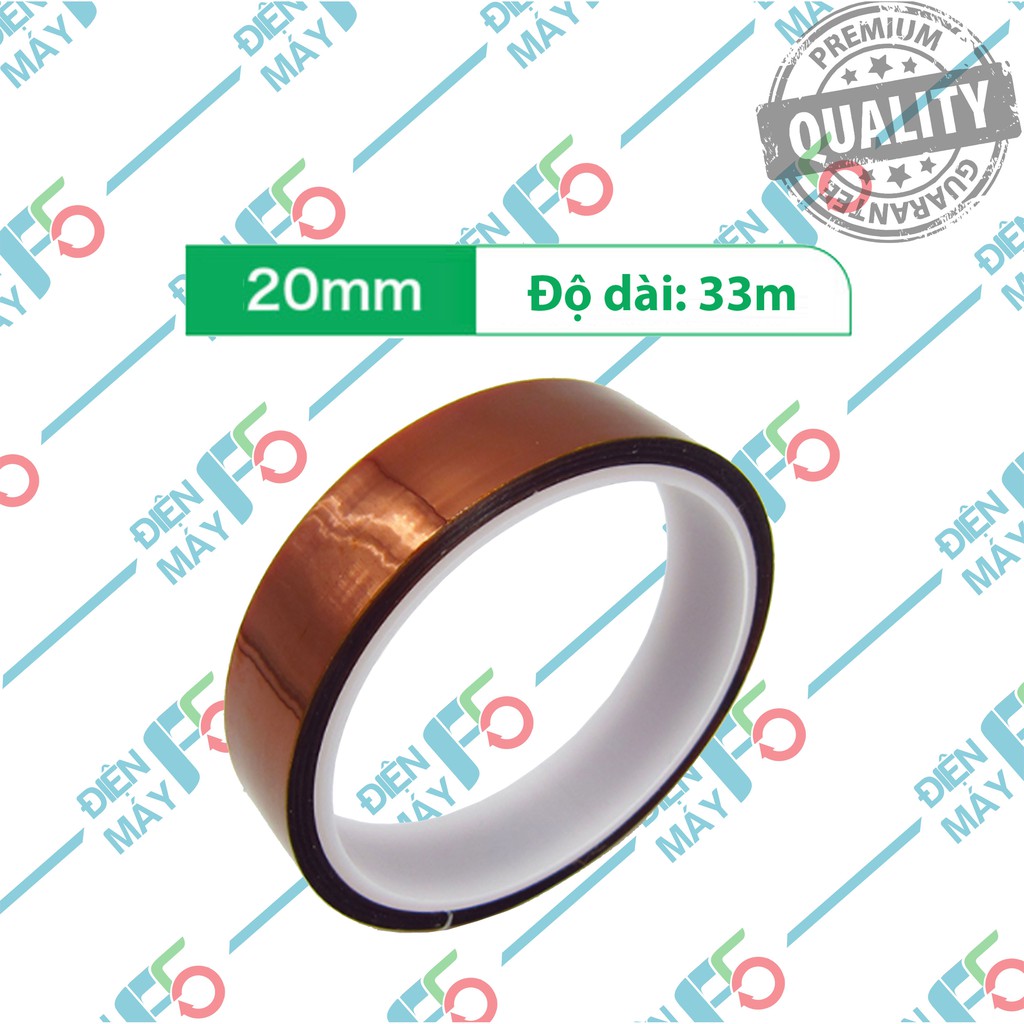 DMF5 Băng Keo Cách Điện Chịu Nhiệt, Chuyên Dùng Dán Bảo Vệ Cell Pin.