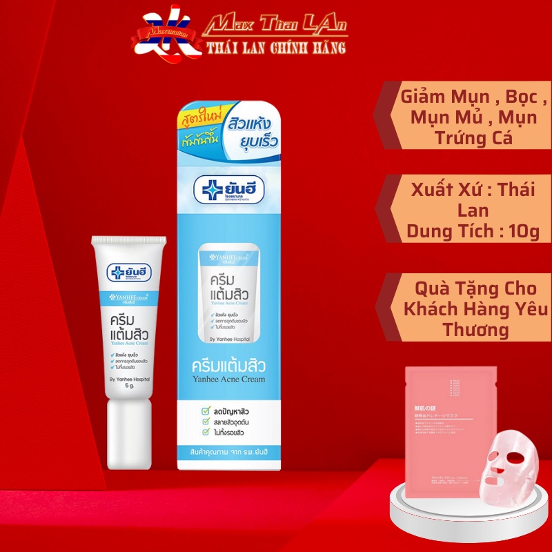 Kem thoa mụn Yanhee Acne Cream 10g Thái Lan