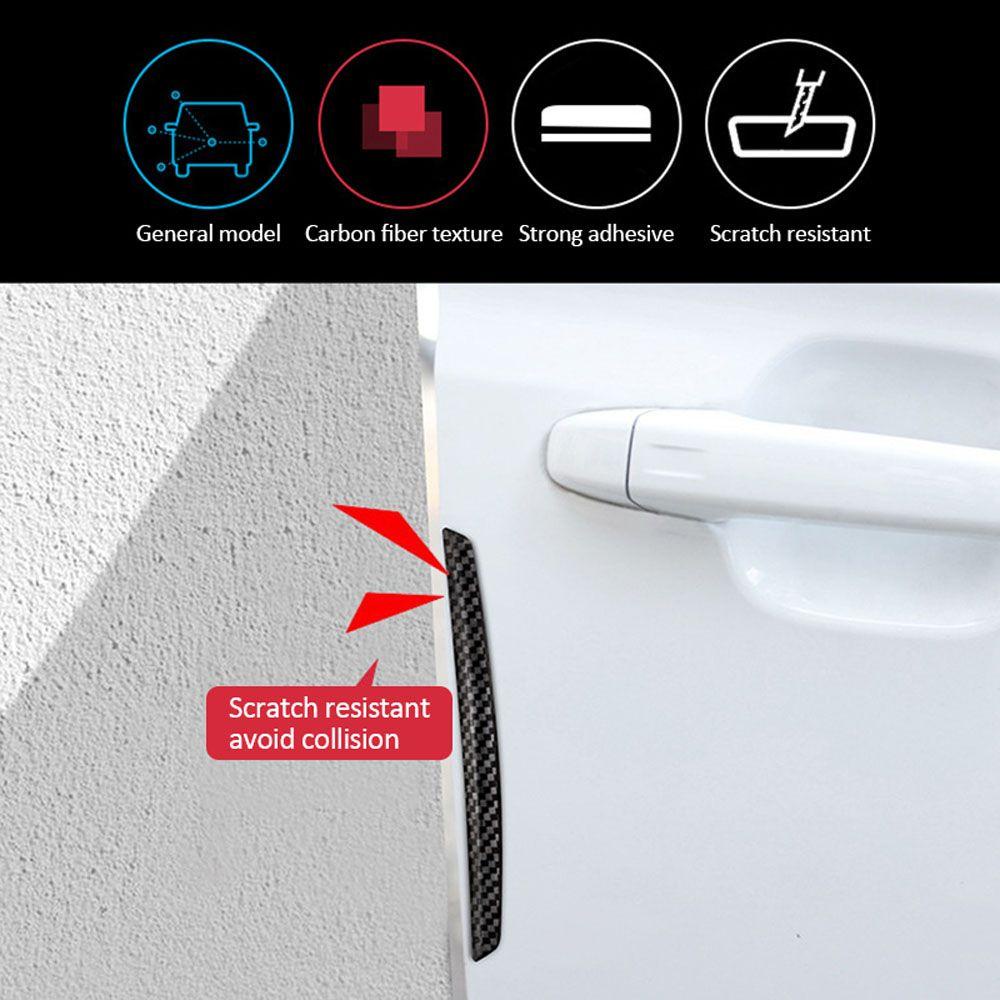Bộ 4 Miếng Dán Bảo Vệ Tấm Cản Trước Xe Hơi Chống Va Chạm Tiện Dụng