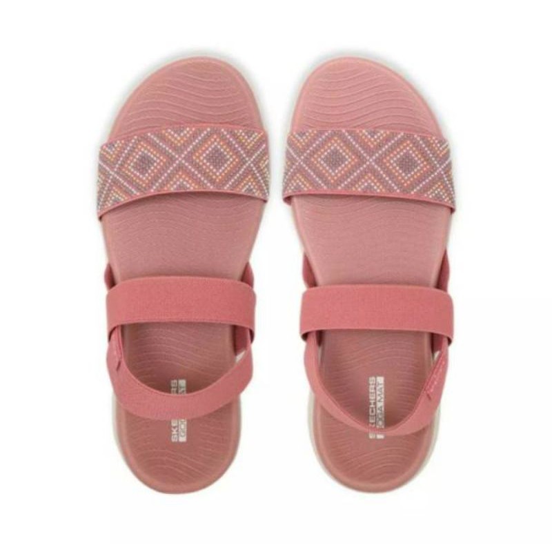 SKECHERS Giày Sandal Thời Trang Nữ Go Walk 16311ros