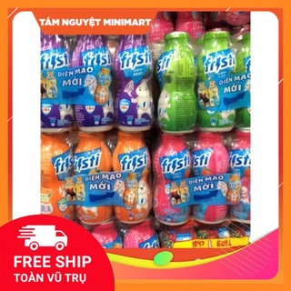Cầu sữa Fristi Đào/Cam/Nho/Táo/Dâu vỉ 6 lọ x 80ml
