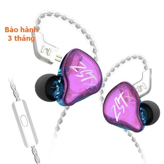 [NC] Tai Nghe KZ ZST X Hybrid 4 Driver Hifi Inear | Công nghệ XUN | Vocal Accountic Pop Ballad | Có Mic