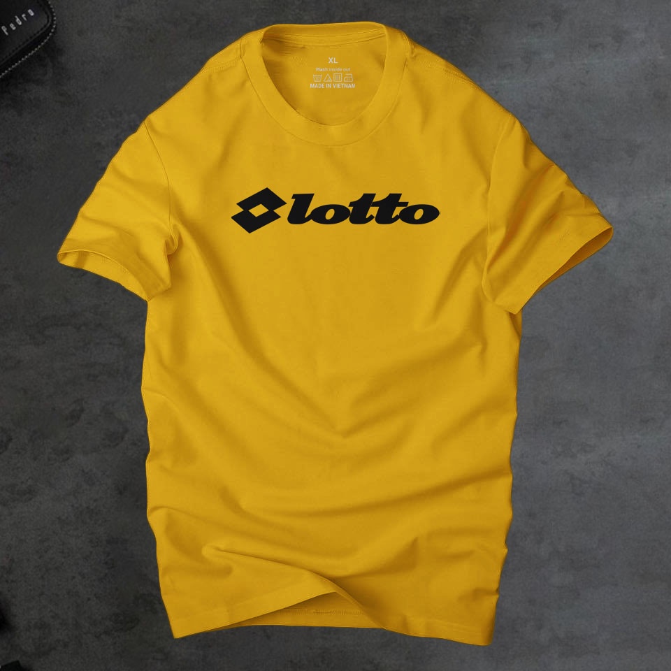 Áo thun nam cao cấp Lotto thời trang cá tinh , chất vải cotton co giãn 4 chiều thoáng mát | ursport