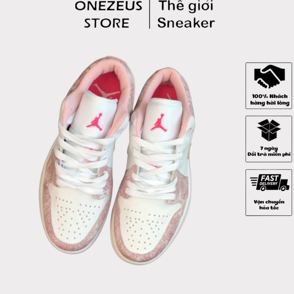 Giày Jordan Cổ Thấp Nữ, Giày JD Jordan 1 Low Paint Drip Thời Trang Full Box Bill | BigBuy360 - bigbuy360.vn