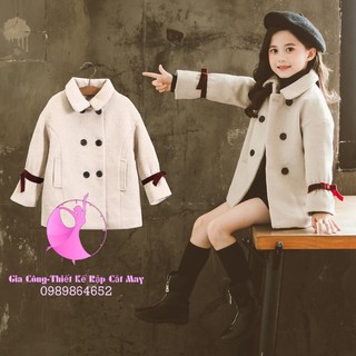 KTĐ773 Rập áo khoác thu đông phom rộng cho bé
