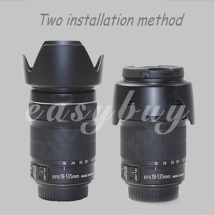 Loa che nắng 67mm ew-73b cho máy ảnh Canon 6D 700D 650D EF-S 18-135mm bf17-85mm | BigBuy360 - bigbuy360.vn