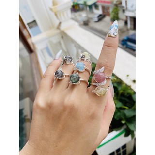 nhẫn hồ ly bạc 925