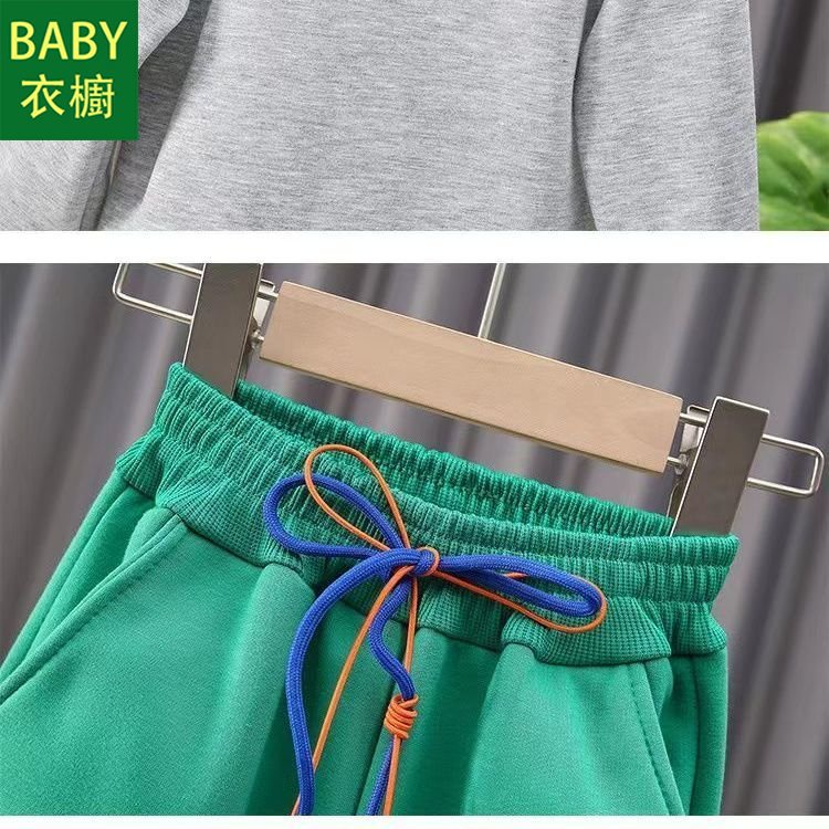 Bộ Đồ Thời Trang Xuân Thu 2022 Hai Món Phong Cách Mới Cho Bé Trai / Gái