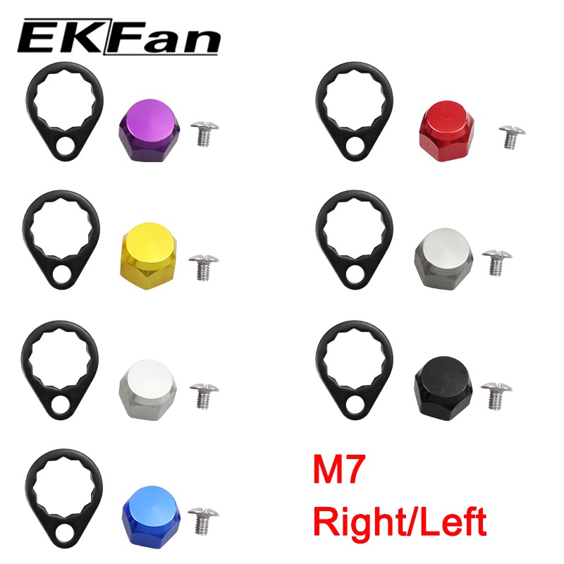 Đai Ốc Khóa Trái / Phải 15MM Và Ốc Vít Cho Máy Câu Cá EKfan M8 Daiwa M7 Shimano