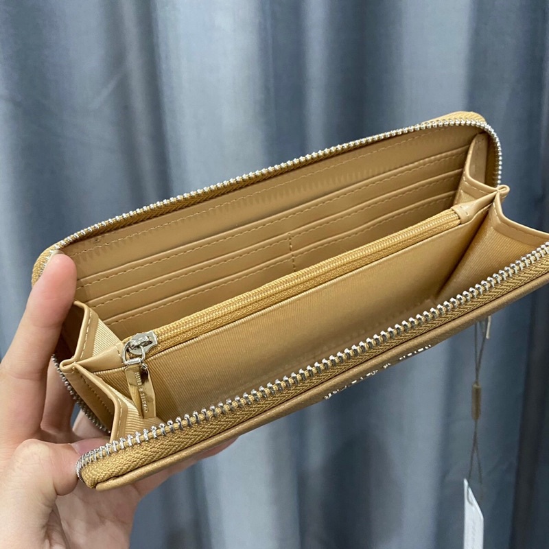 ✨ Full Box ✨ Ví Dài CNK Da Trơn Khoá Bạc CNK Xuất Dư