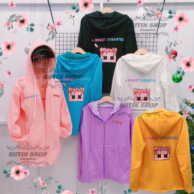 Áo khoác nam nữ nỉ ngoại form rộng dây kéo Banawaa_ ảnh thật | BigBuy360 - bigbuy360.vn