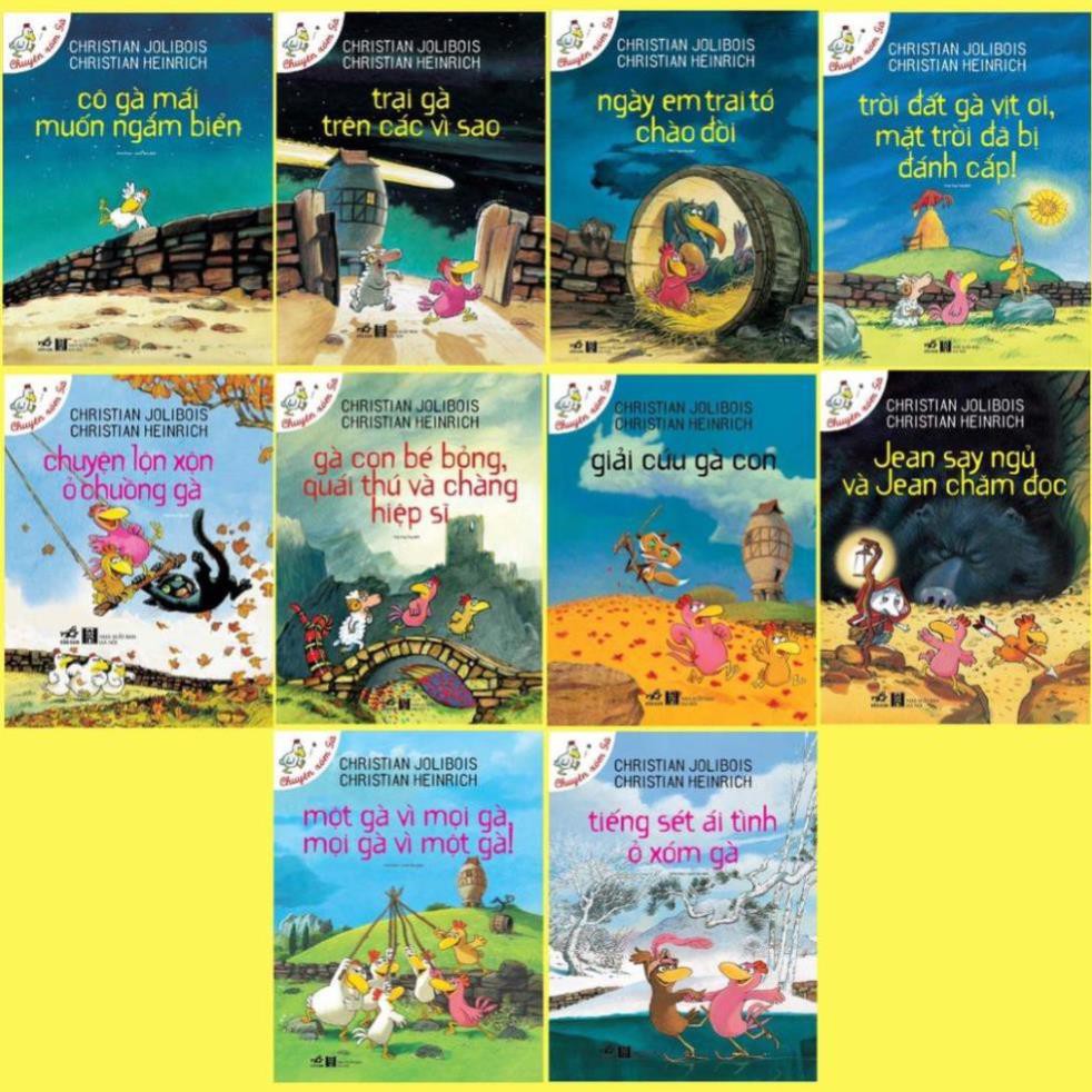 Sách - Bộ Chuyện xóm gà (10 cuốn lẻ) [Nhã Nam]