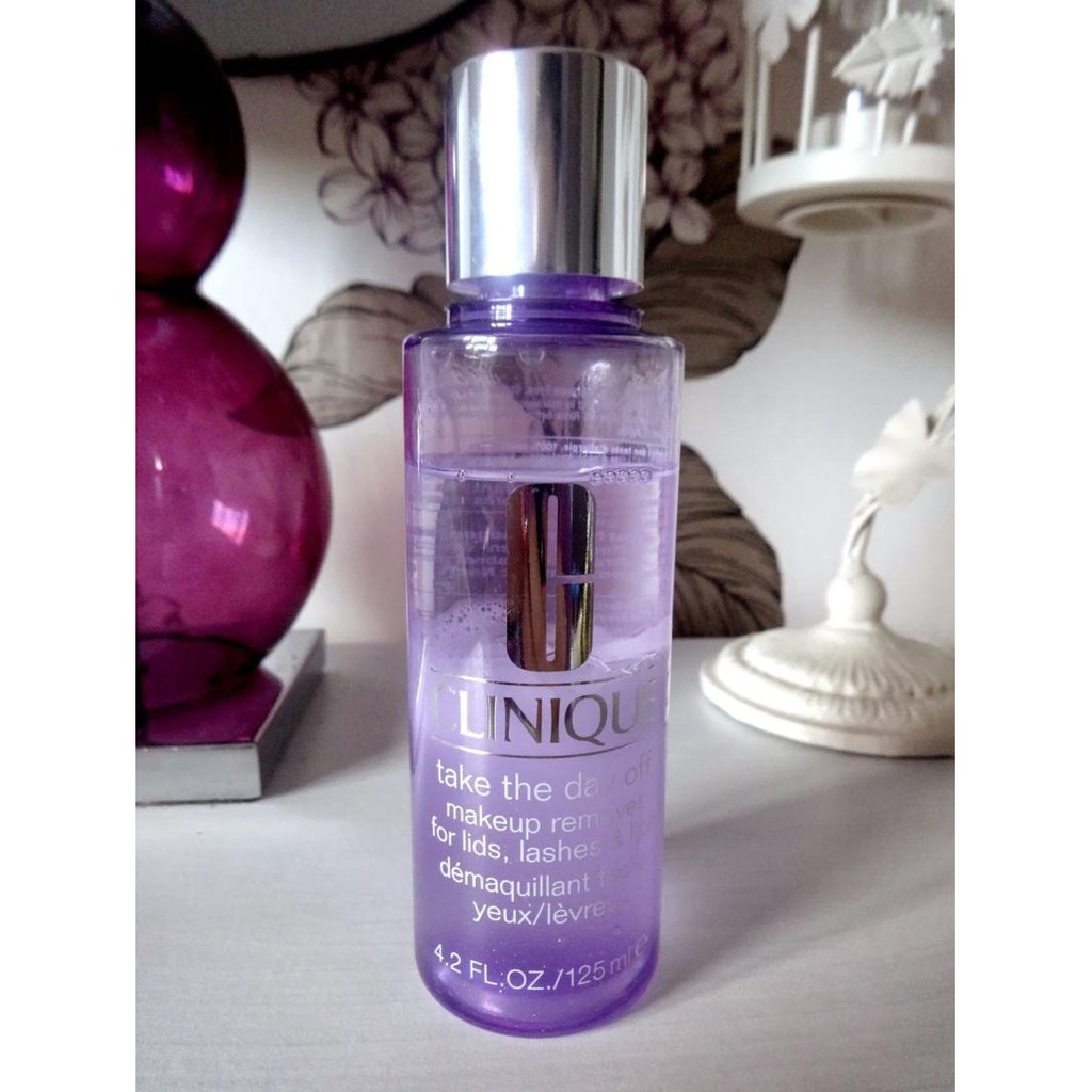 Nước tẩy trang Clinique Take The Day Off Makeup Remover for Lids, Lashes & Lips