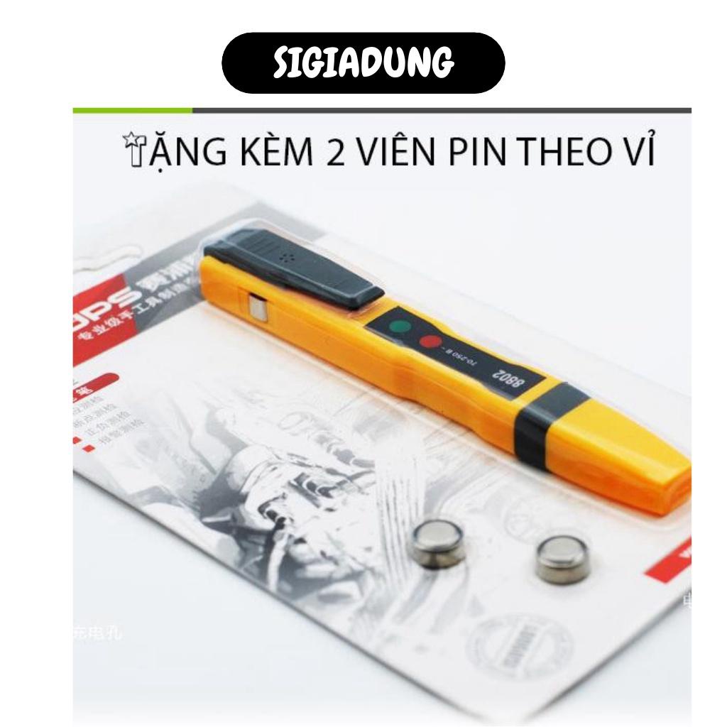 [SGD] Bút thử điện - Thiết Bị Dò Điện Xuyên Tường, Có Đèn Và Âm Thanh Báo 4688