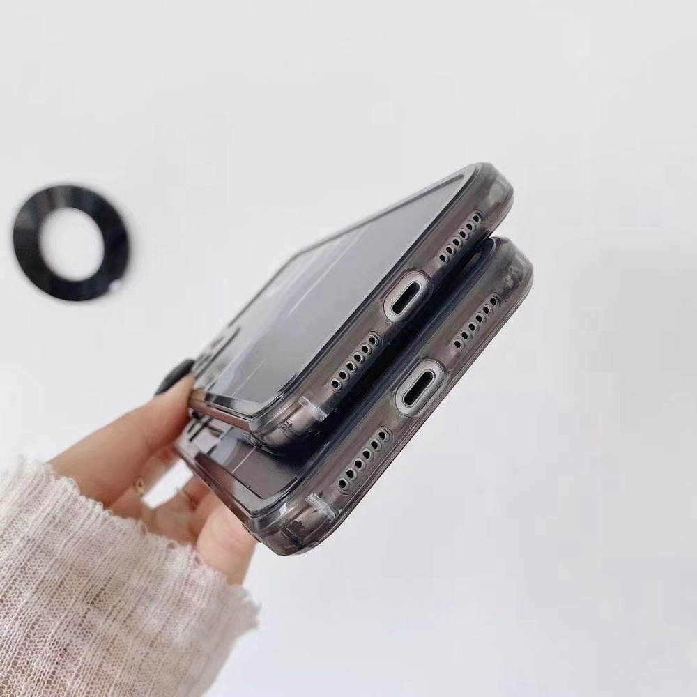 Ốp Điện Thoại TPU Mềm Trong Suốt Chống Sốc In Hình Ngọn Núi Mặt Trăng Cho IP 13 12 11 Pro Max X XS XR 8 7 Plus