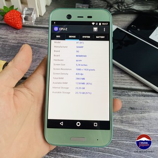 Điện Thoại Sharp X1- Pin 4000, AndroidOne , Chip Tám , Ram 3GB