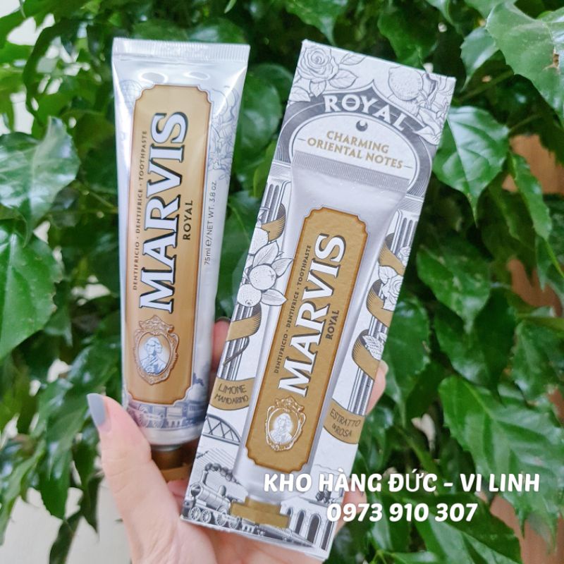 (Bill Đức) Kem Đánh Răng Marvis Limited Edition Royal 75ml