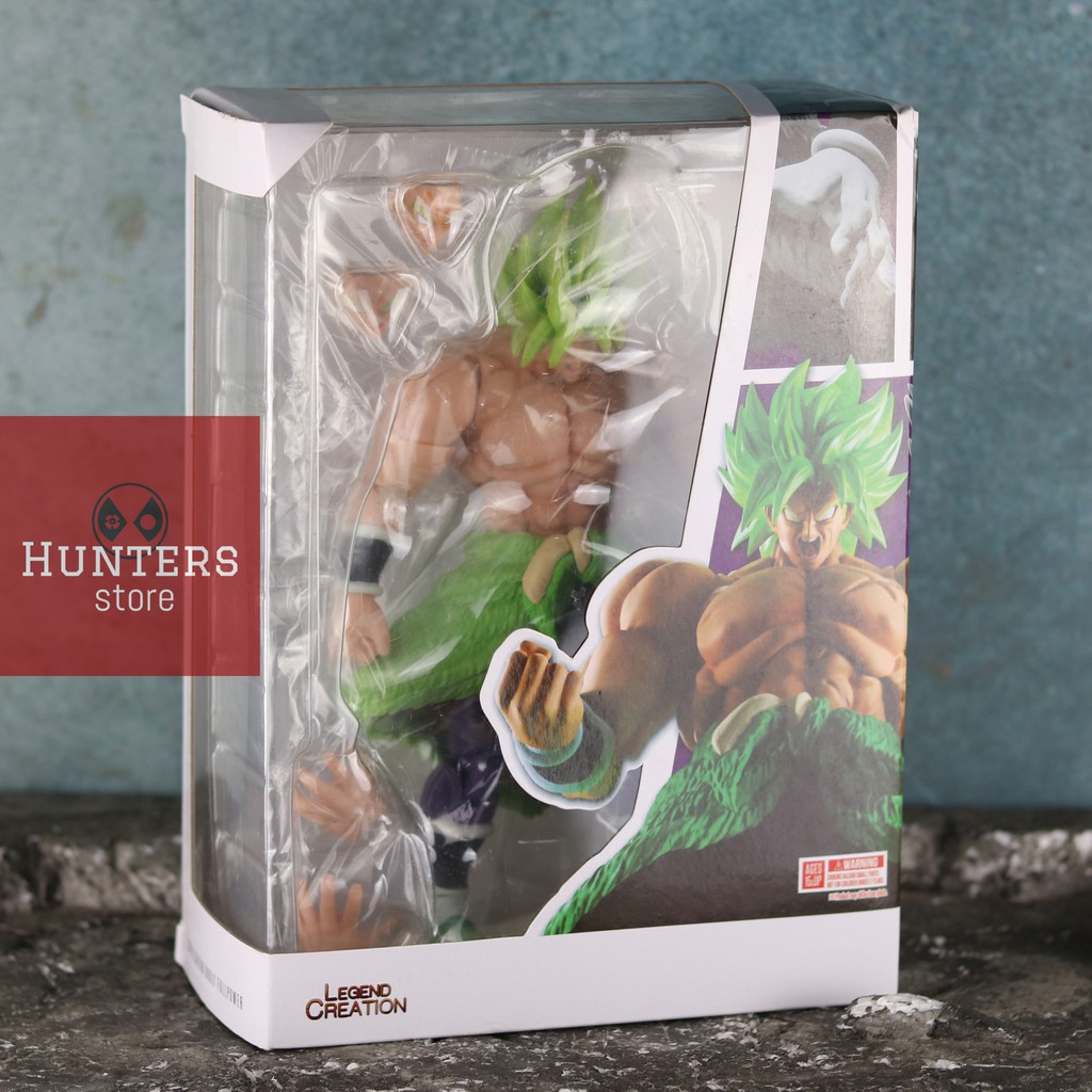 Mô hình Super Saiyan Broly Full Power Shf Dragon Ball Super Movie