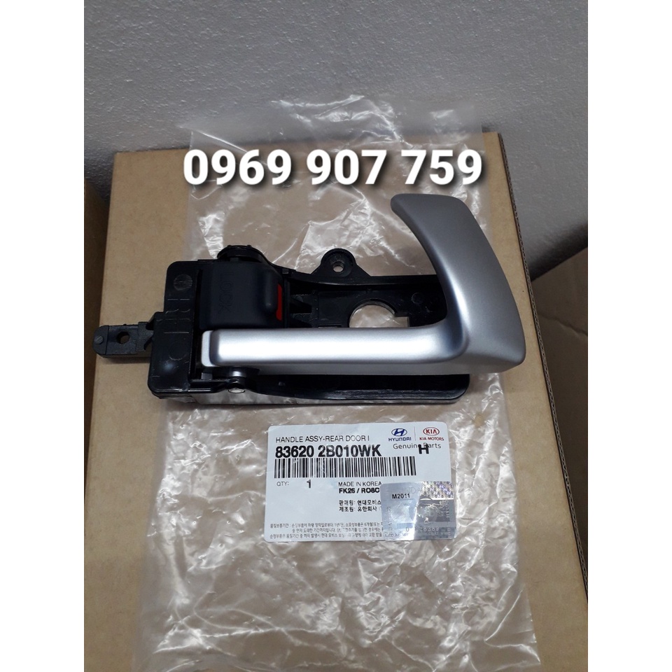 TAY MỞ CỬA TRONG HYUNDAI SANTAFE CHÍNH HÃNG 836202B010WK