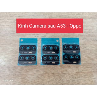 Kính camera sau  a53 oppo /kính + vành