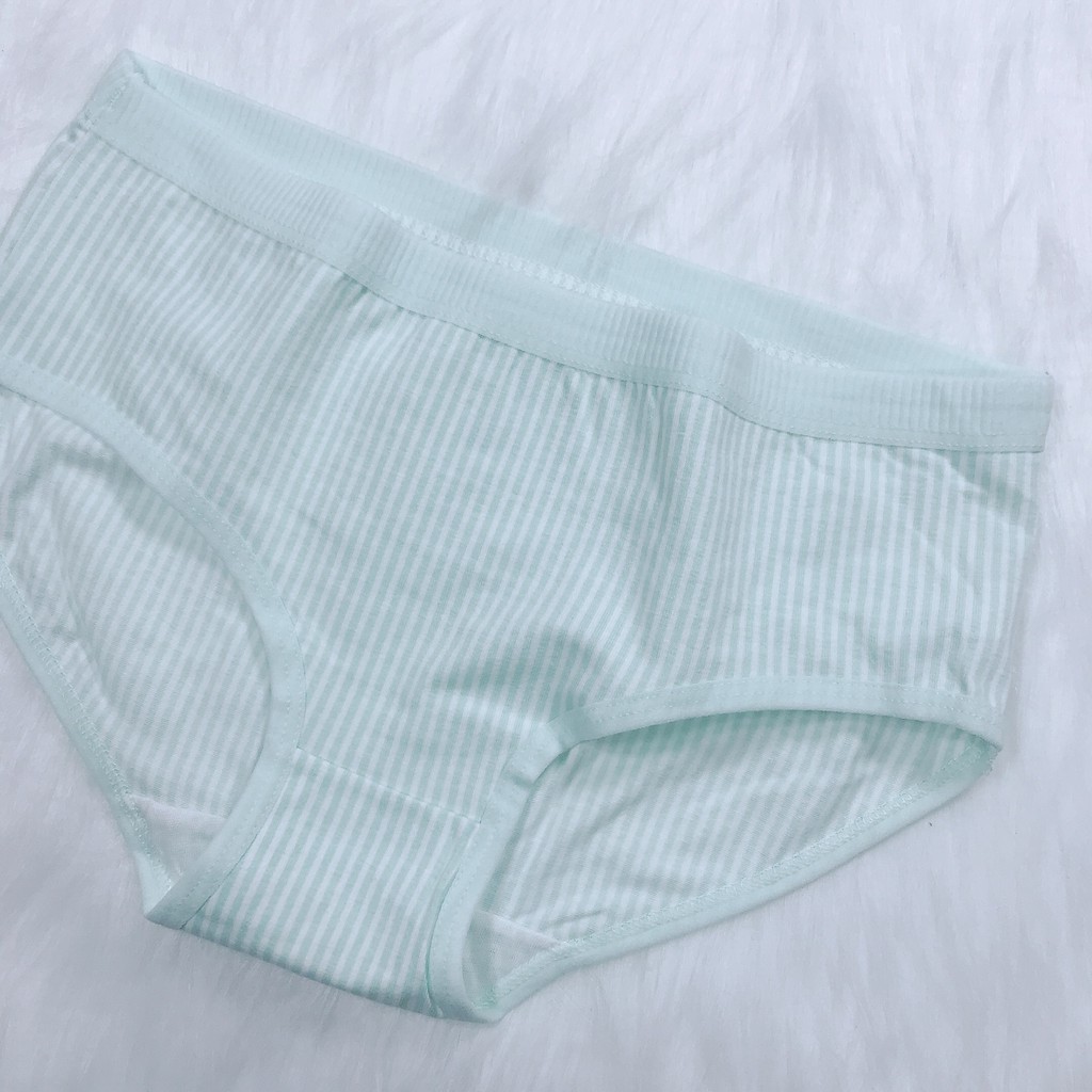 ❤Quần lót nữ, quần mặc trong váy cotton co dãn mềm mịn -❤Quần lót nữ, quần chip cotton, quần mặc trong váy dệt kim kẻ | BigBuy360 - bigbuy360.vn