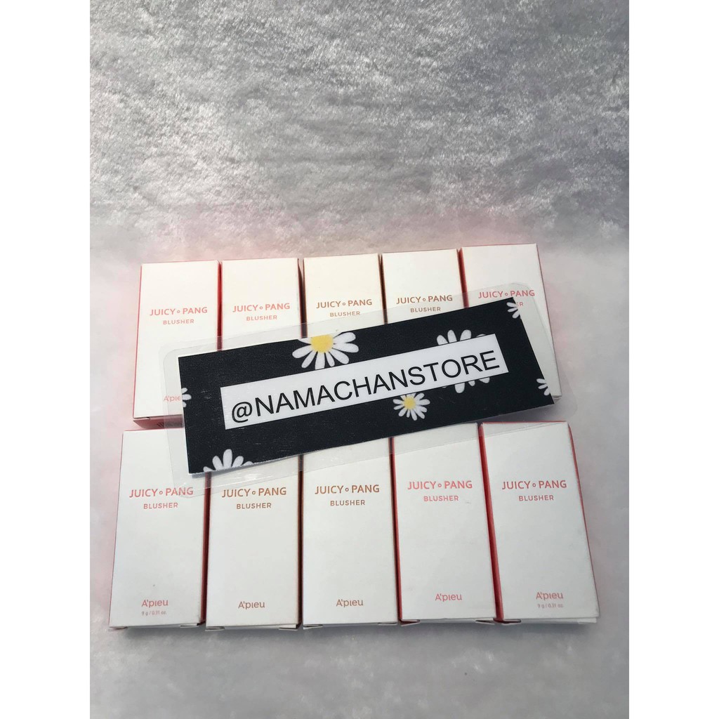 MÁ HỒNG DẠNG KEM A.PIE.U PANG BLUSH | BigBuy360 - bigbuy360.vn