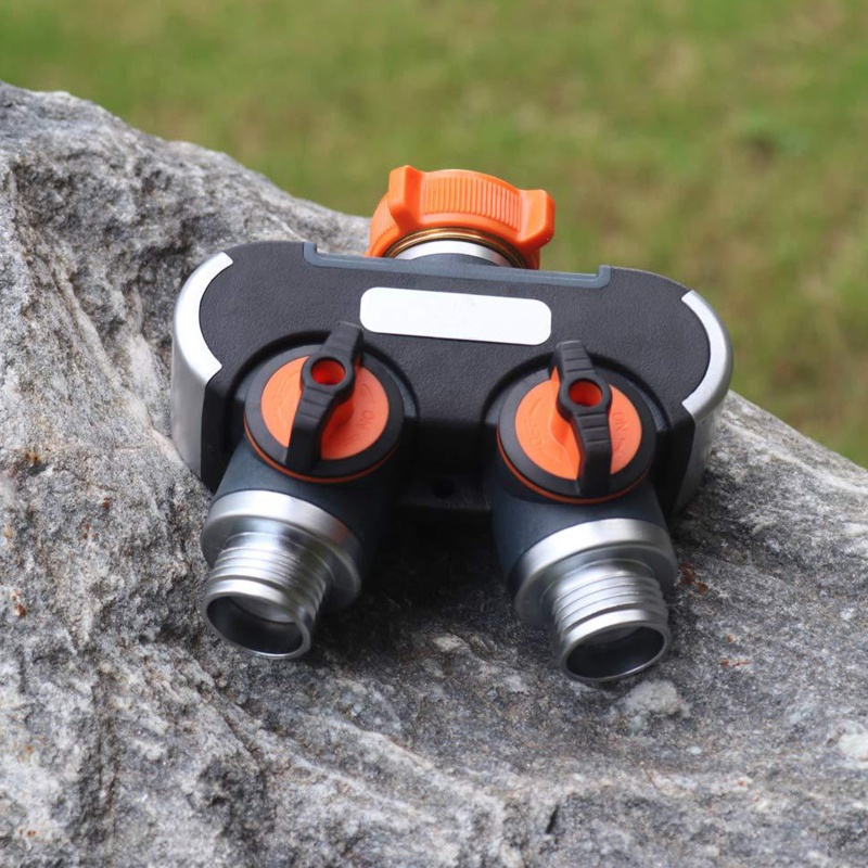 Đầu Nối Ống Nước Kèm 2 Van Dễ Lắp Đặt