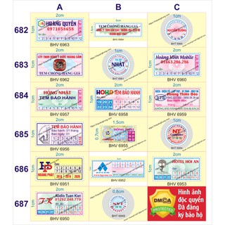 In tem bảo hành Hà Nội