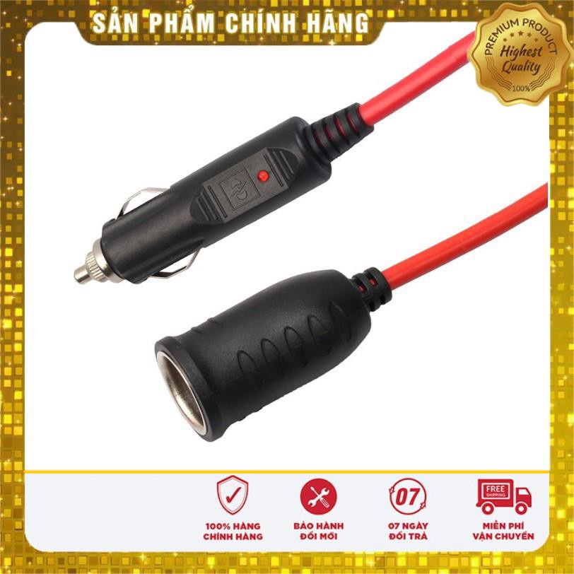 VIDEO THẬT - Dây Cáp Nối Dài Lõi Đồng Cho Tẩu Sạc Xe Hơi, Ô Tô 12V 24V