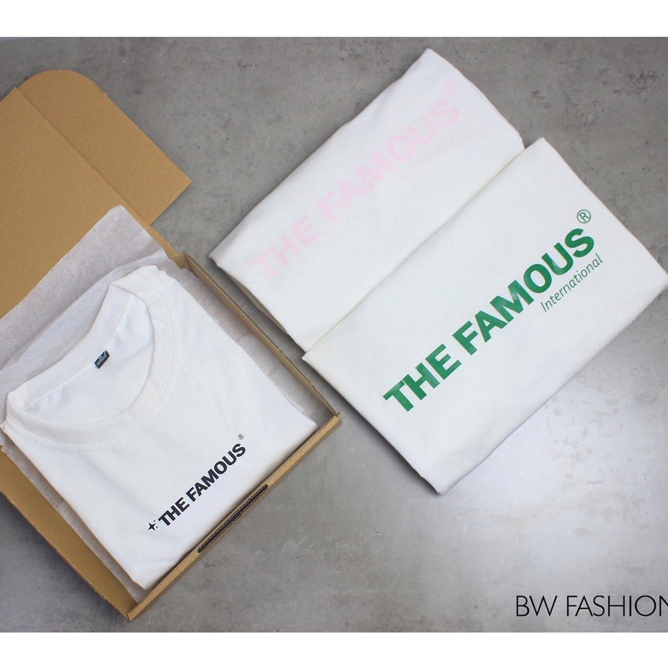 Áo thun form rộng local brand Basic The Famous