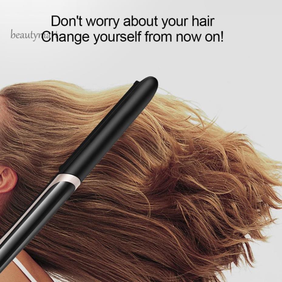 Máy uốn tóc kemei KM2219 cho mái tóc đẹp kiểu dáng mới  - chưc năng uốn cụp - ép - uốn phồng - làm xoăn -  mini