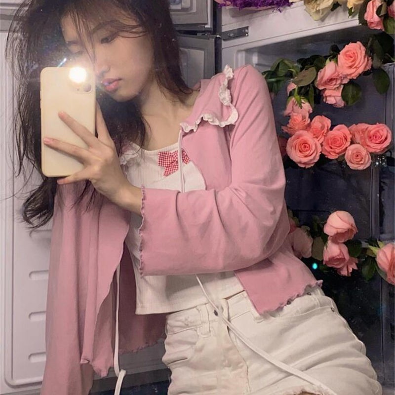 Áo Thun Hai Dây Dáng Ngắn Phong Cách Nhật Bản Thời Trang Mùa Hè Cho Nữ | BigBuy360 - bigbuy360.vn