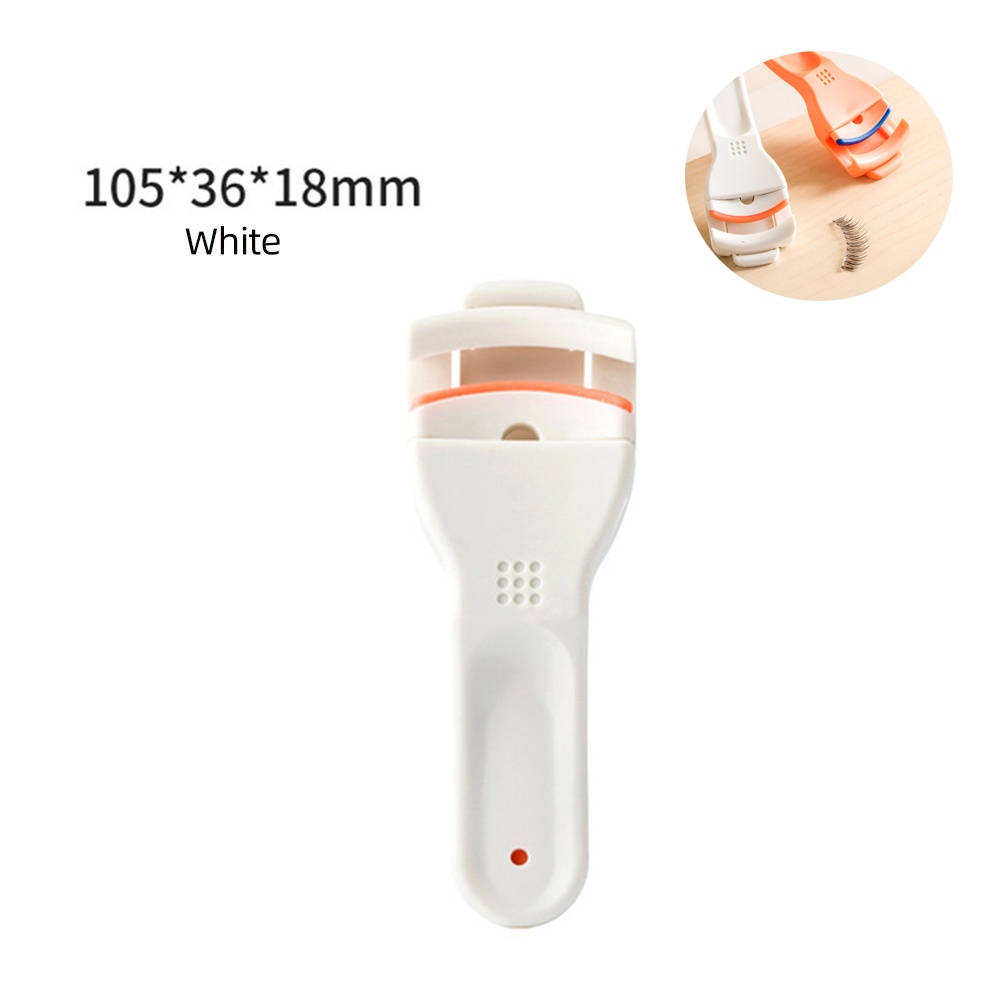 Uareliffe Natural Curling Eyelash Curler Light Plastic Material Press-type Eyelashes Curling Clip Eyelash Makeup Tool