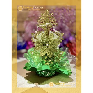 Oản cành vàng lá ngọc xanh lá cây | Oản ngọc | Oản đường | Oản lễ | Oản tài lộc | Vật phẩm thờ cúng  | LU