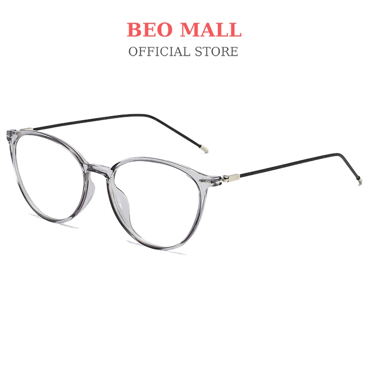 Gọng kính mắt mèo BEOMALL thiết kế kiểu dáng thời thượng chất liệu siêu bền bỉ có độ đàn hồi cao 8091