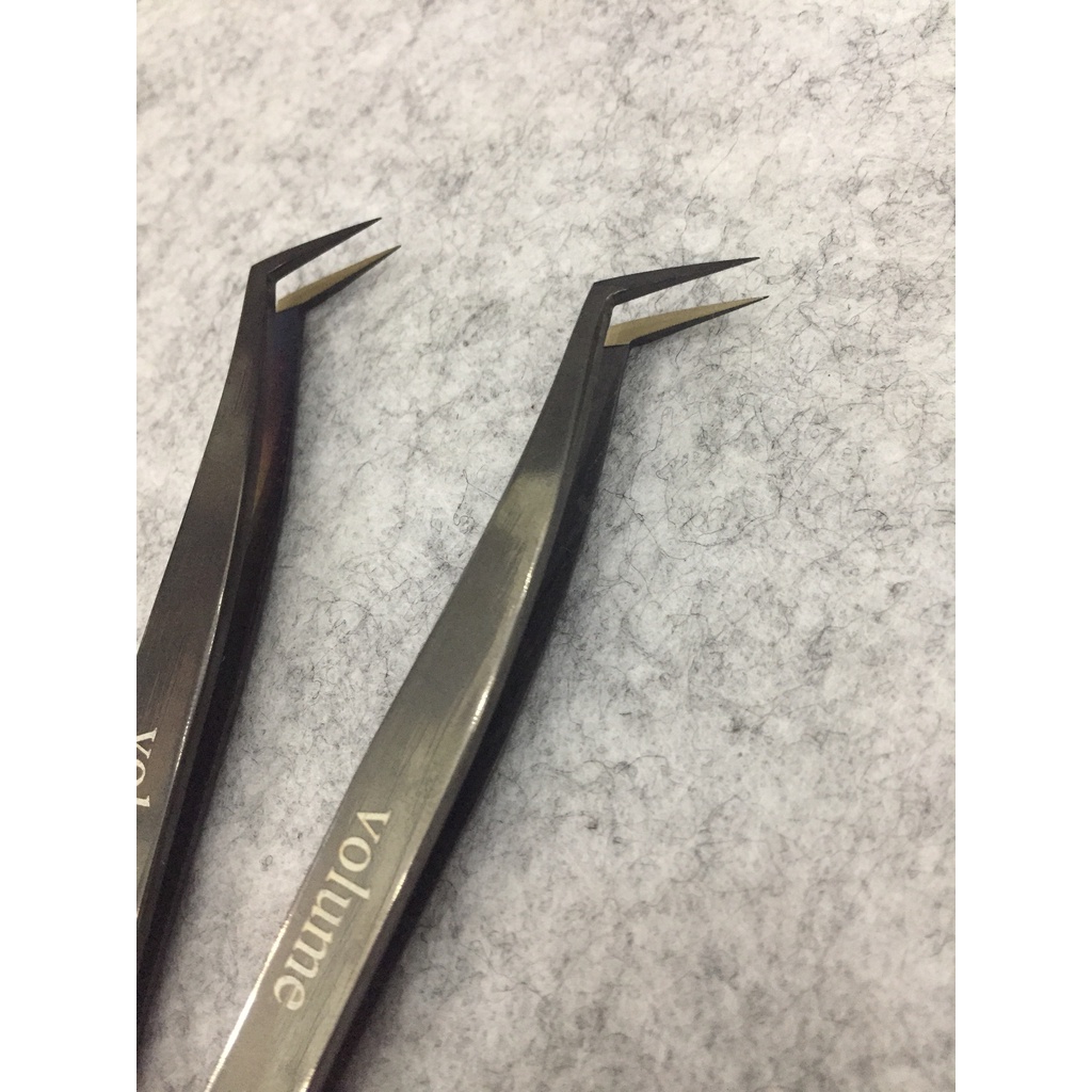 Nhíp nối mi volume gắp 20d -30d Nhật mũi 12mm và 15mm_dụng cụ nối mi_BELASH