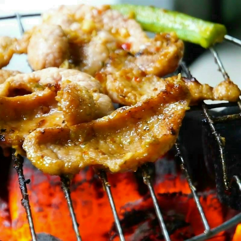 [HỎA TỐCHCM] vú heo ướp chao cực ngon 500g NUONGFOOD
