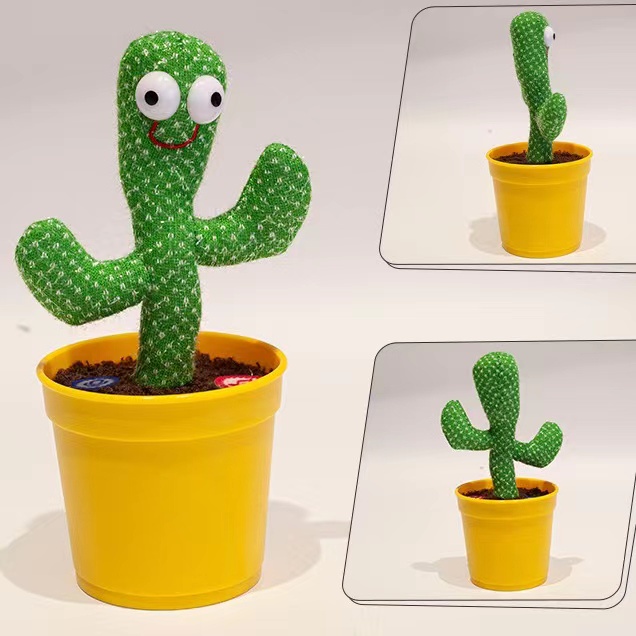 Đồ Chơi Cây Xương Rồng Nhảy Múa Có Đèn Led