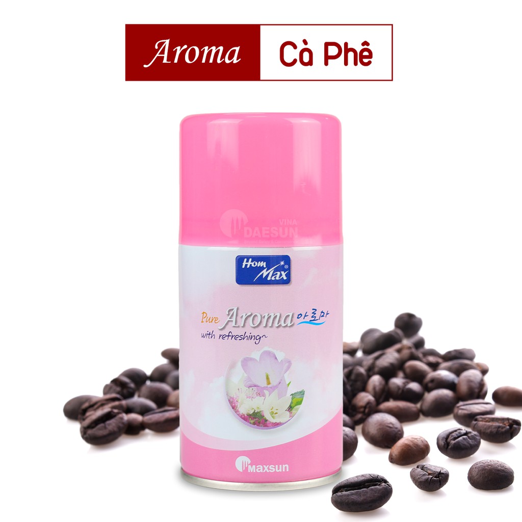 [COMBO] Máy Xịt Phòng Tự Động và Nước Hoa Xịt Phòng Aroma Hommax - Nhập Khẩu Hàn Quốc | Hàng Chính Hãng