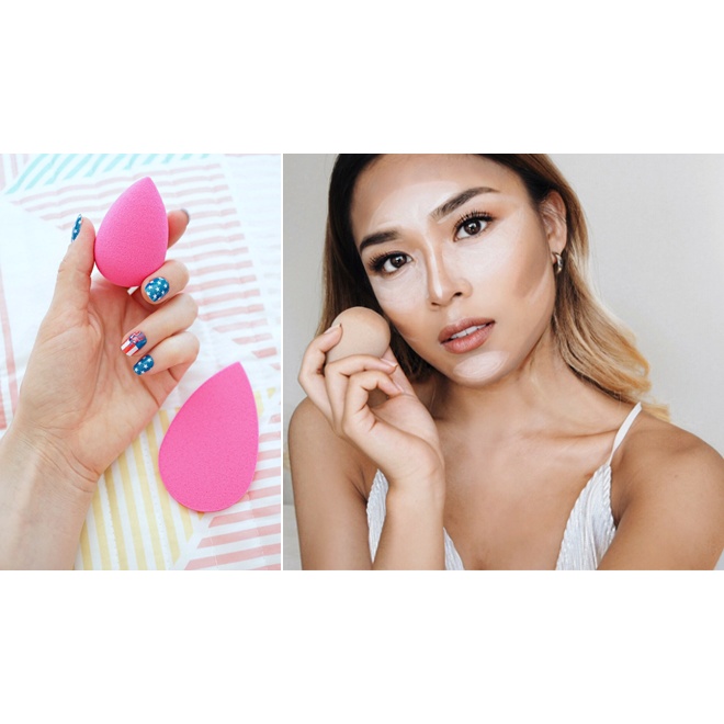 Mút Trang Điểm - Bông Mút Tán Kem Nền - Mút Trang Điểm Mềm Mịn