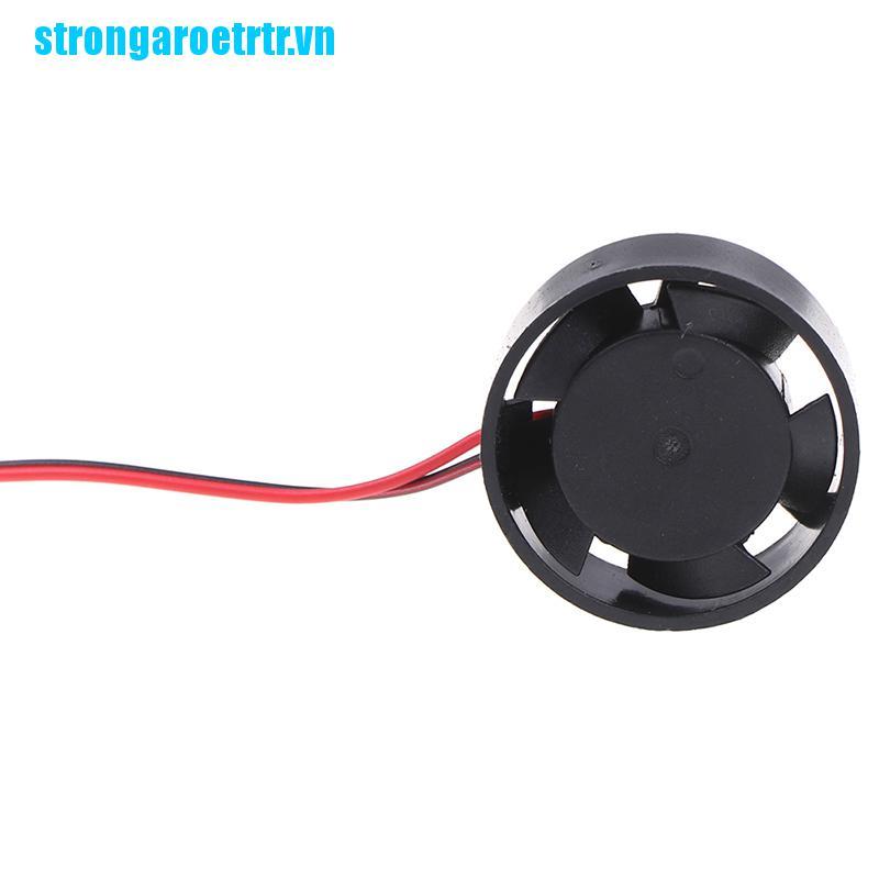 Quạt làm mát tròn size mini 25.5x10mm 5V 9V 12V 24V dành cho đèn led/ máy tính