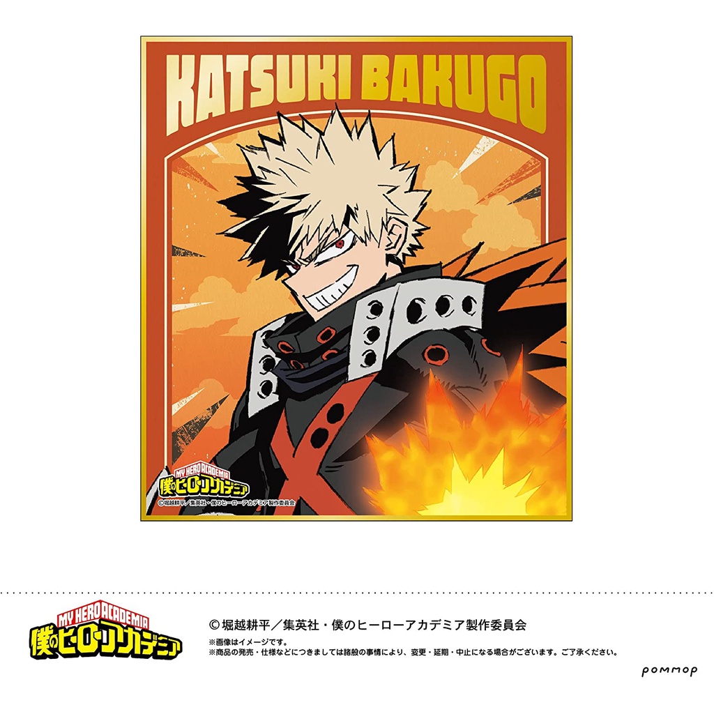 Tranh giấy cứng/shikishi ngẫu nhiên My hero Academia