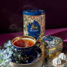 [Hàng Ngoại Có Tem Chống Giả]TRÀ ĐEN RICHARD ROYAL LOVE NGA HỘP THIẾC 80Gr