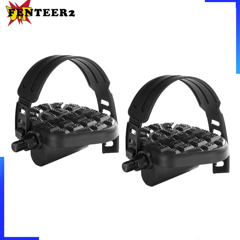 Bàn Đạp Xe Đạp Fenteer2 Có Dây Điều Chỉnh 1 / 2-Inch, 9 / 16-Inch