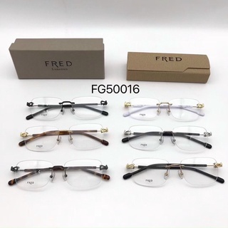 Gọng kính nam nữ FRED GỌNG KHOAN siêu nhẹ , Kính mắt thời trang,Tặng mắt cận khi mua gọng kính